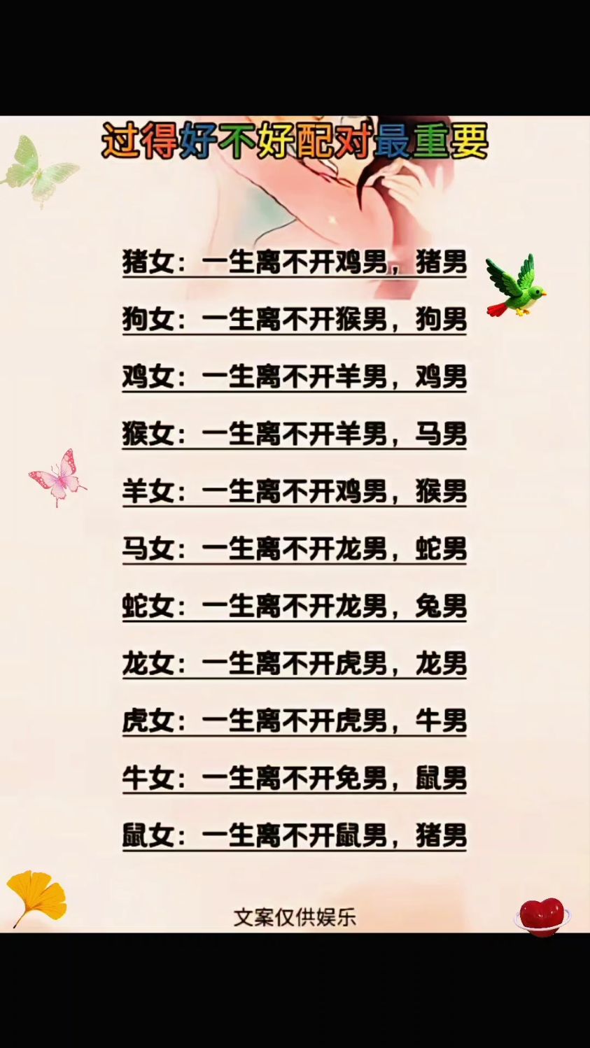 男马女鸡婚姻是否相配(男马女鸡婚姻是否相配的百分比) 男马女鸡婚姻是否相配(男马女鸡婚姻是否相配的百分比)