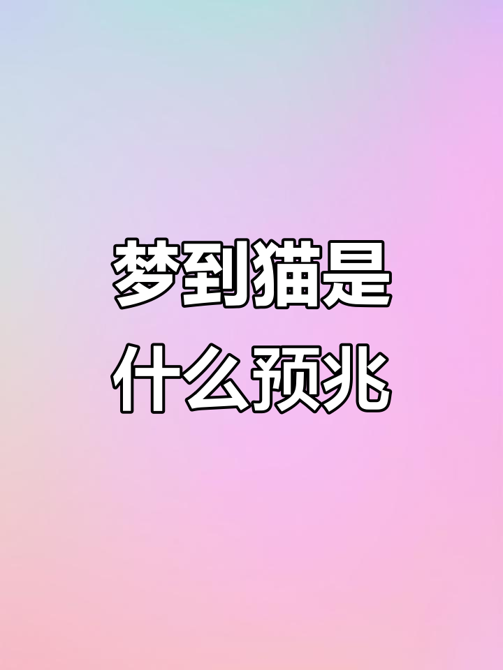 家里进猫代表什么预兆(猪来穷,狗来富,猫来开当铺什么意思)