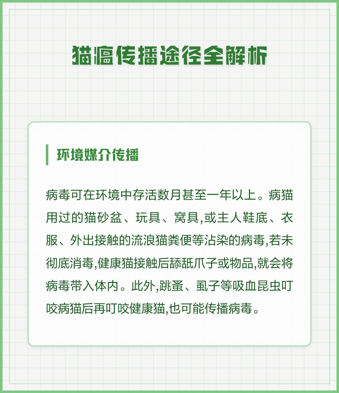 猫瘟传染给别的猫几率(猫瘟传染给别的猫几率有多大)