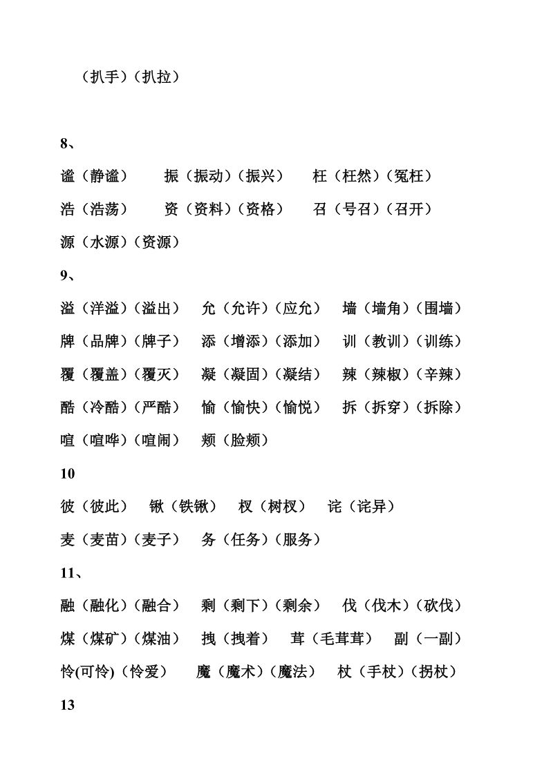 捆的组词(捆组词和读音) 捆的组词(捆组词和读音)