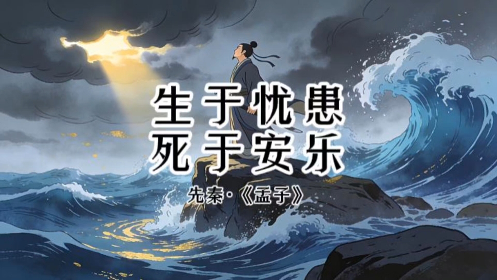 生于忧患死于安乐拼音(生于忧患死于安乐拼音版)