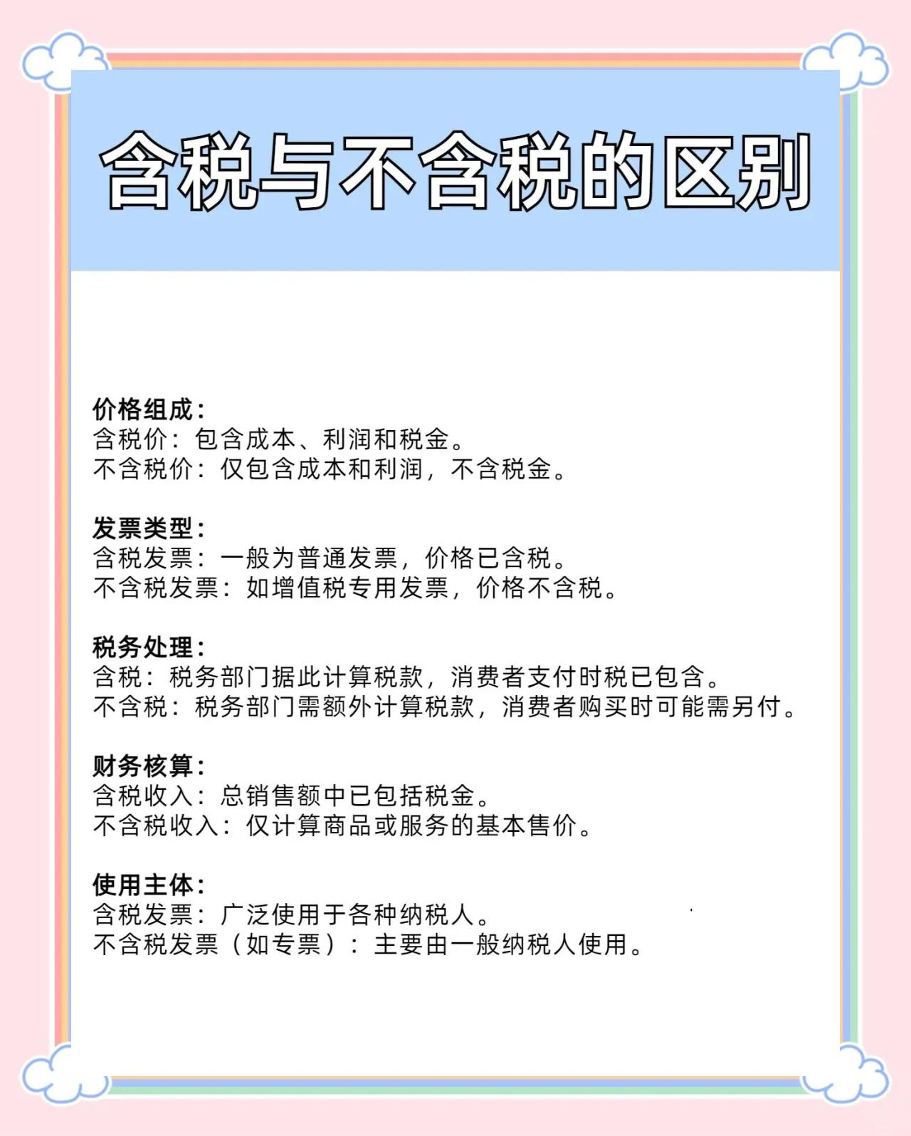 不含税单价怎么算公式(不含税单价怎么算含税单价)