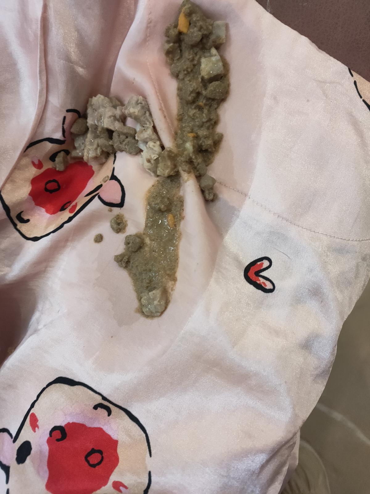 猫吐了一堆软化的猫粮(猫吐了一堆软化的猫粮和猫毛)