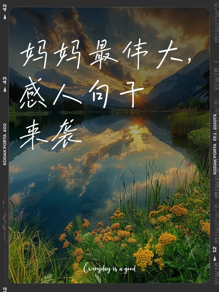形容母亲平凡而伟大的句子(母亲辛苦付出简短而真实句子)